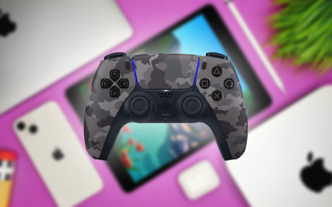 DualSense edizione Camo: in OFFERTA il controller PlayStation 5 compatibile anche con iPhone, iPad e Mac