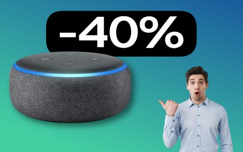 Echo Dot 3ª gen. oggi è un AFFARE, Amazon lo sconta del 40%