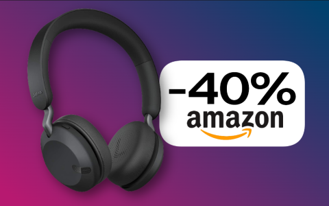 Jabra Elite con 45 ore di autonomia: SCONTO PAZZO del 40% su Amazon