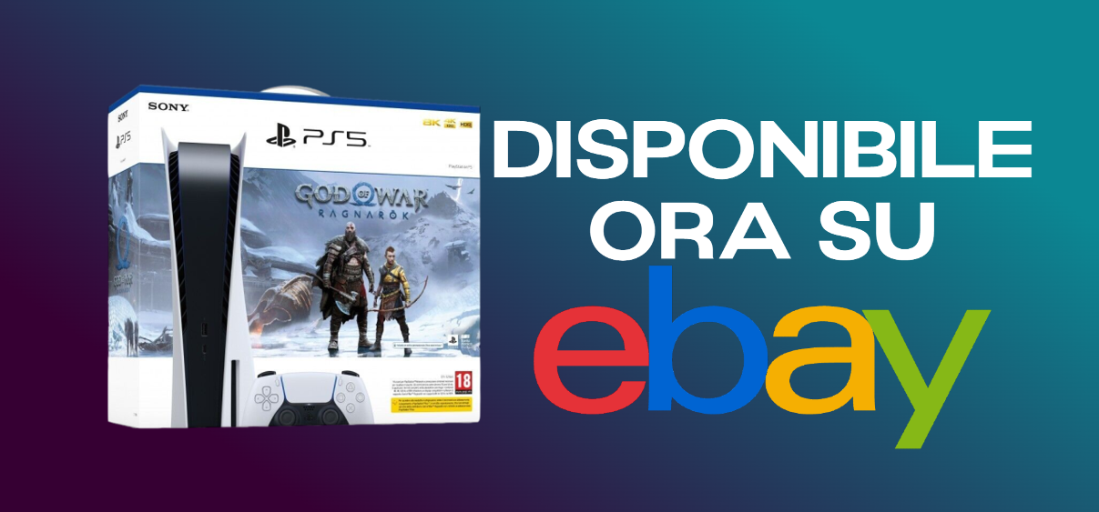 PlayStation 5 con God of War MAI A COSÌ POCO: solo 609,90€