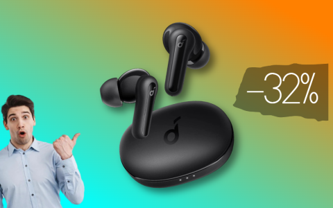 Soundcore Life P2 Mini: SCONTO WOW del 32% sugli auricolari wireless con 32 ore di autonomia