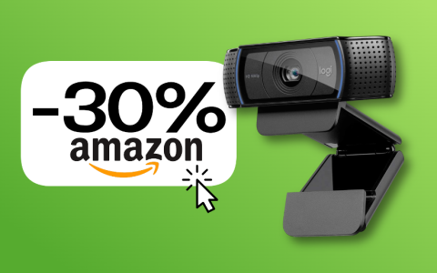 Webcam Logitech C920 HD Pro: se oggi la PAGHI POCO, è solo grazie allo sconto Amazon