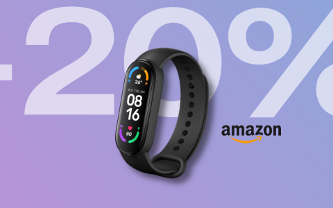 Xiaomi Mi Smart Band 6 NFC: spopola su Amazon ed è tua con lo SCONTO del 20%