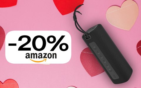 Xiaomi si prepara a San Valentino: lo speaker Bluetooth è impermeabile e costa meno di 40€