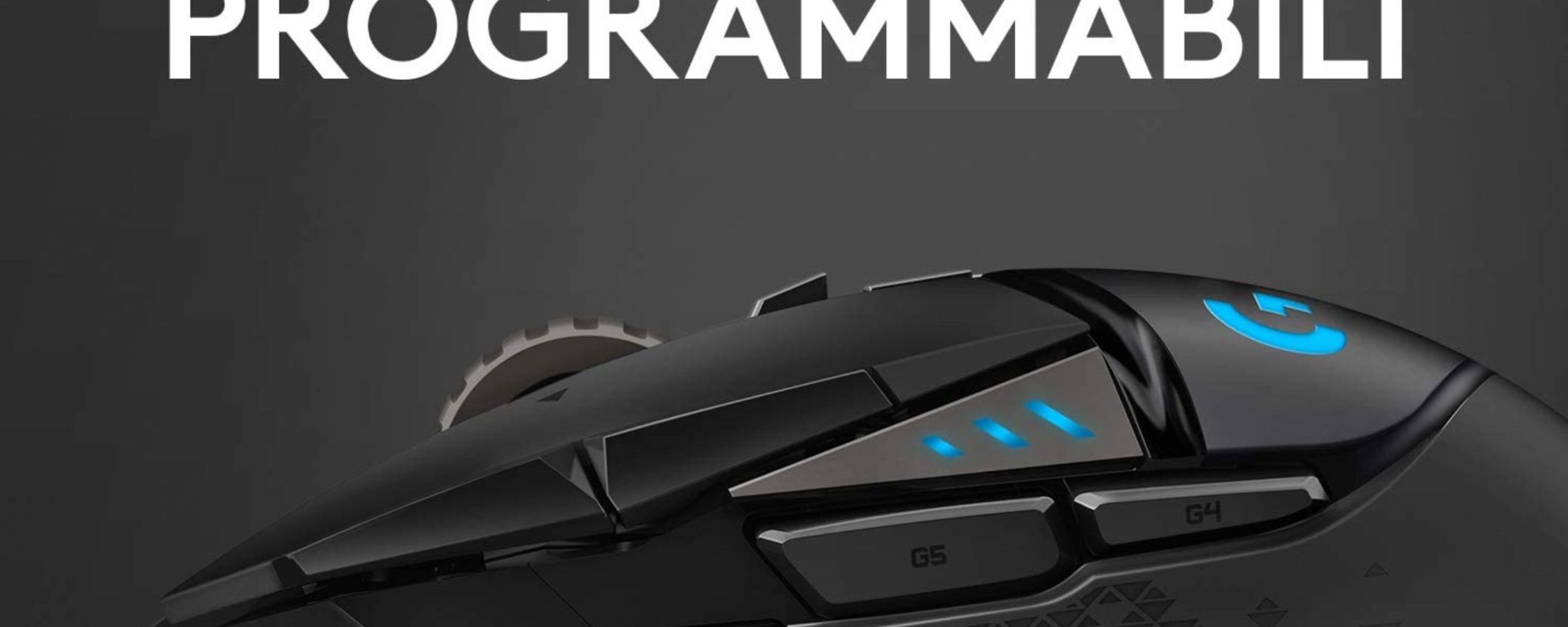 Mouse da gaming Logitech con sensore HERO 25K in sconto del 47% su Amazon