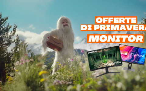 Monitor: con le Offerte di Primavera Amazon ci sono promo IMPERDIBILI