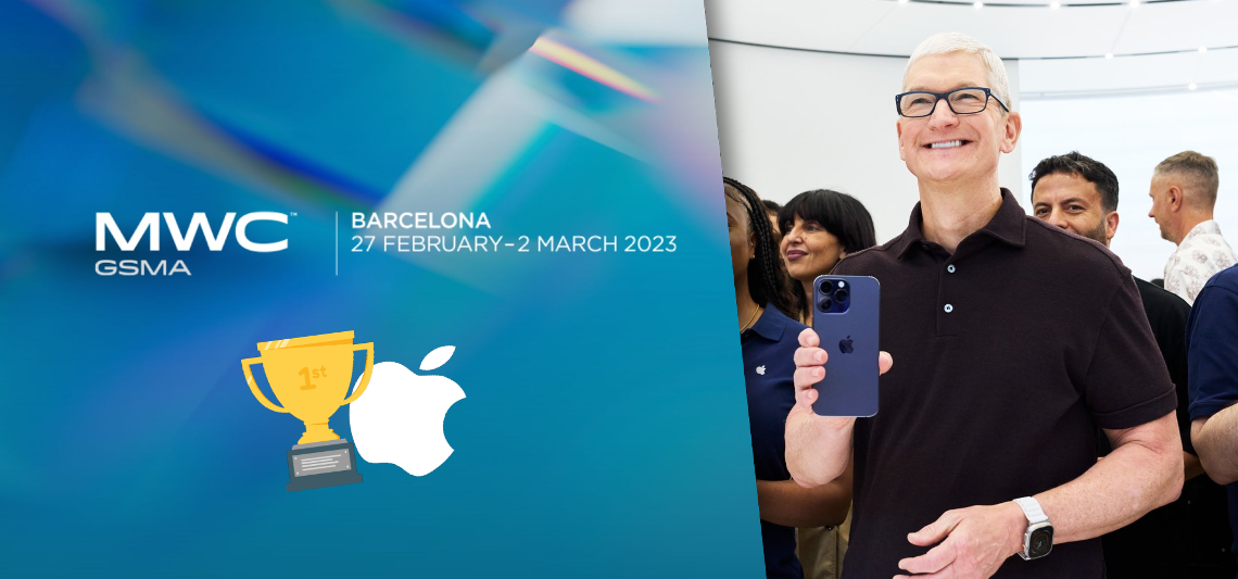 MWC23, Apple straccia tutti (anche se non partecipa)