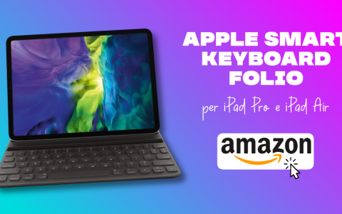 Smart Keyboard Folio per iPad Pro e iPad Air: PREZZO TOP su Amazon