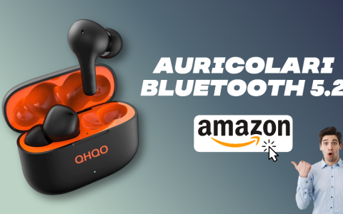 Auricolari Bluetooth impermeabili ideali per lo sport: SCONTO con COUPON