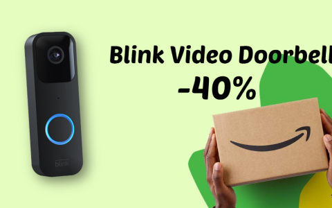 Blink Video Doorbell: PAZZO -40% con le Offerte di Primavera Amazon