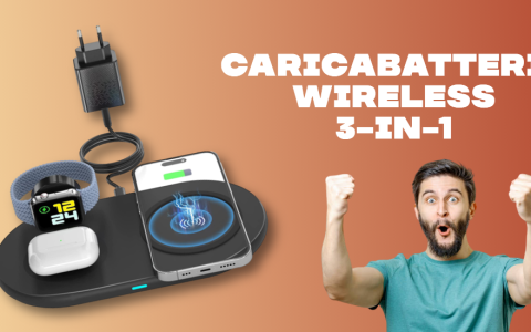 Caricabatterie wireless 3-in-1: FOLLIA Amazon con SCONTO e COUPON