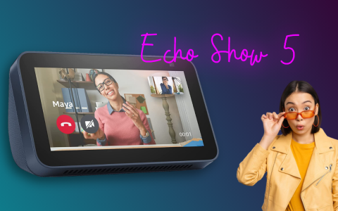 Echo Show 5 di 2ªgen: sconto imperdibile 47% su Amazon