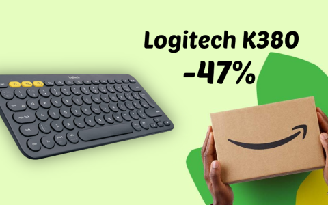 Logitech K380: -47% sulla tastiera Bluetooth con le Offerte di Primavera