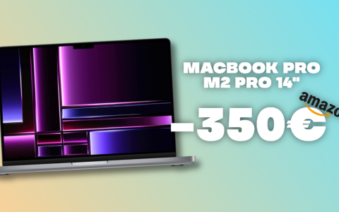 MacBook Pro M2 Pro: -350€ WOW sul notebook Apple dalla POTENZA BRUTA