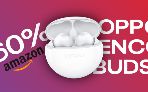 OPPO Enco Buds2: scansati, arriva la BOMBA Amazon del 60%