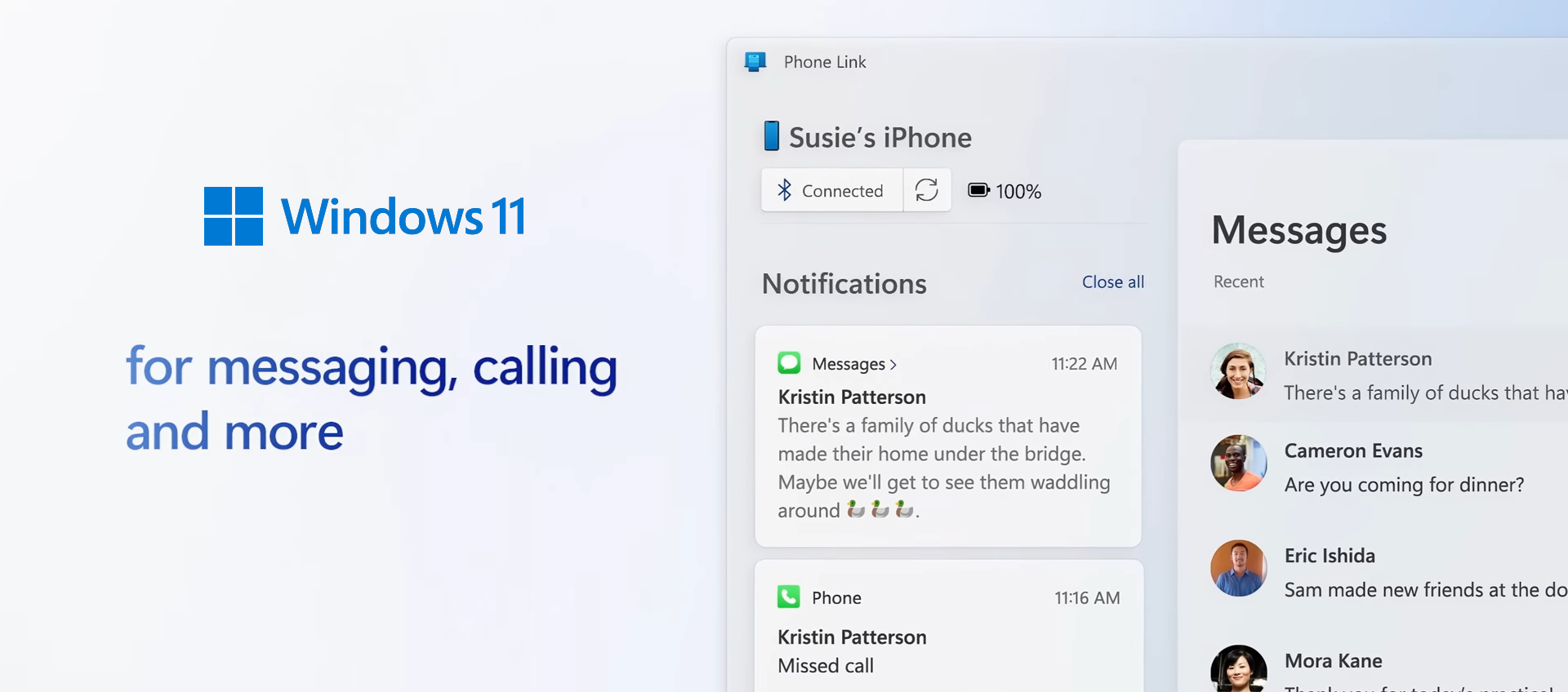 Microsoft ruba l'esclusiva ad Apple: iMessage su Windows 11