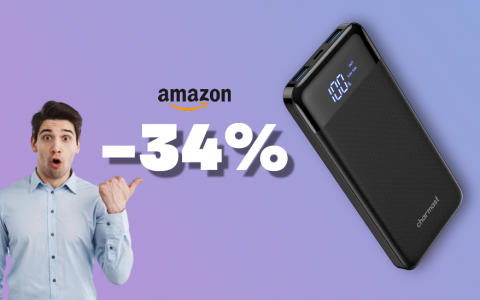 Il Power Bank che tutti vogliono è scontato del 34%: Amazon, tutto ok?!