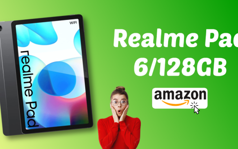 Realme Pad 6/128GB con display 2K: PREZZO TOP con le Offerte di Primavera