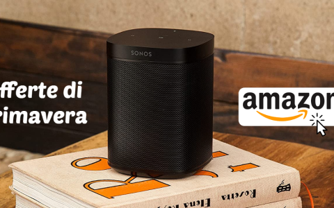 Sonos One 2ª gen. in SCONTO con le Offerte di Primavera Amazon