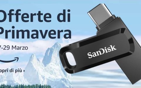 Migliori pendrive nelle Offerte di Primavera Amazon (sconti fino a -37%)