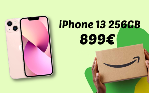 iPhone 13 256GB in SCONTO con le Offerte di Primavera Amazon