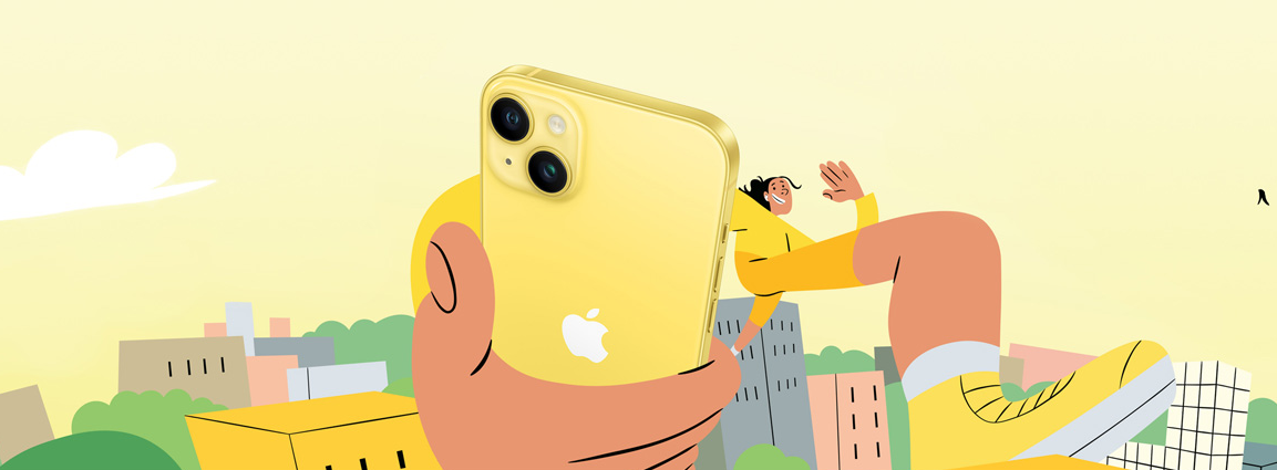 Apple presenta iPhone 14 e iPhone 14 Plus in Giallo: ecco quando potrai acquistarli