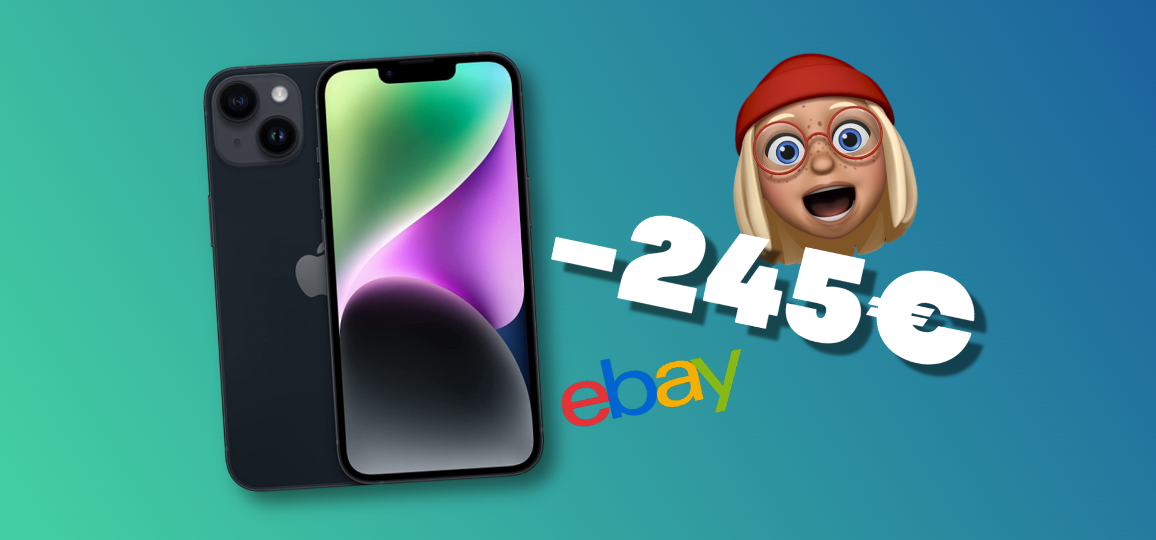 iPhone 14: con lo sconto eBay di 245€ è IMPERDIBILE