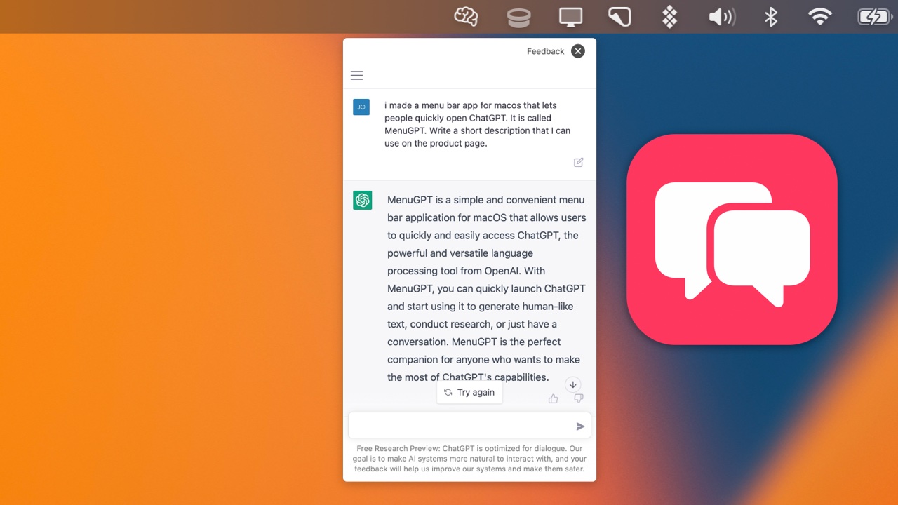 MacGPT, tutta la potenza dell'AI in un'app gratuita per Mac