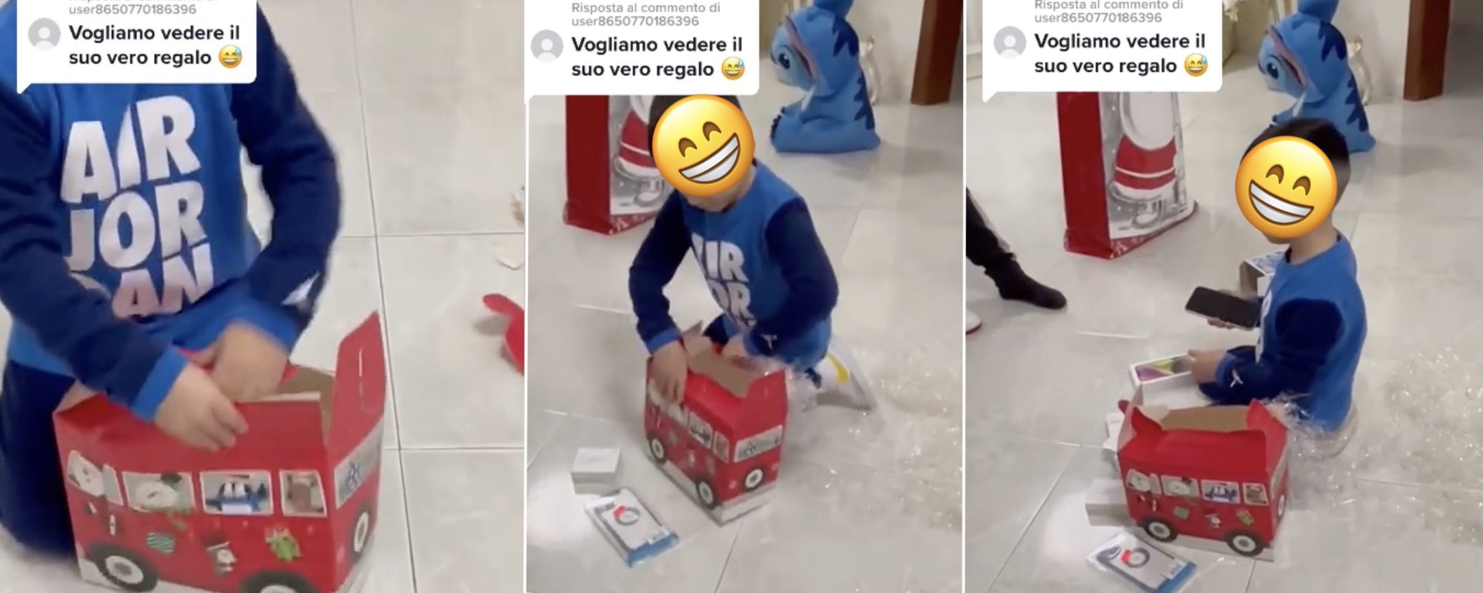 Napoli, regala iPhone 14 e AirPods al figlio di 5 anni: scoppia la polemica