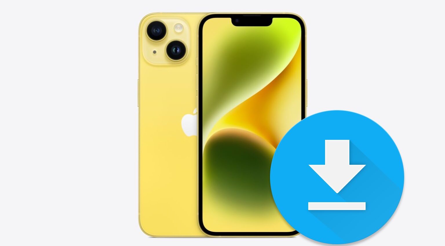 Sfondo iPhone 14 giallo: ecco come scaricare e installarlo