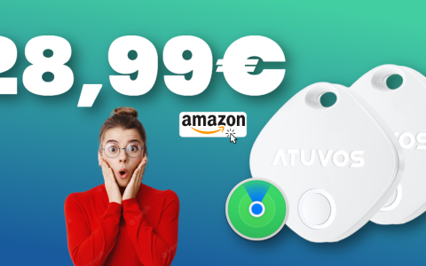 Altro che AirTag: con 28,99€ acquisti due tracker Bluetooth compatibili con Dov'è di Apple