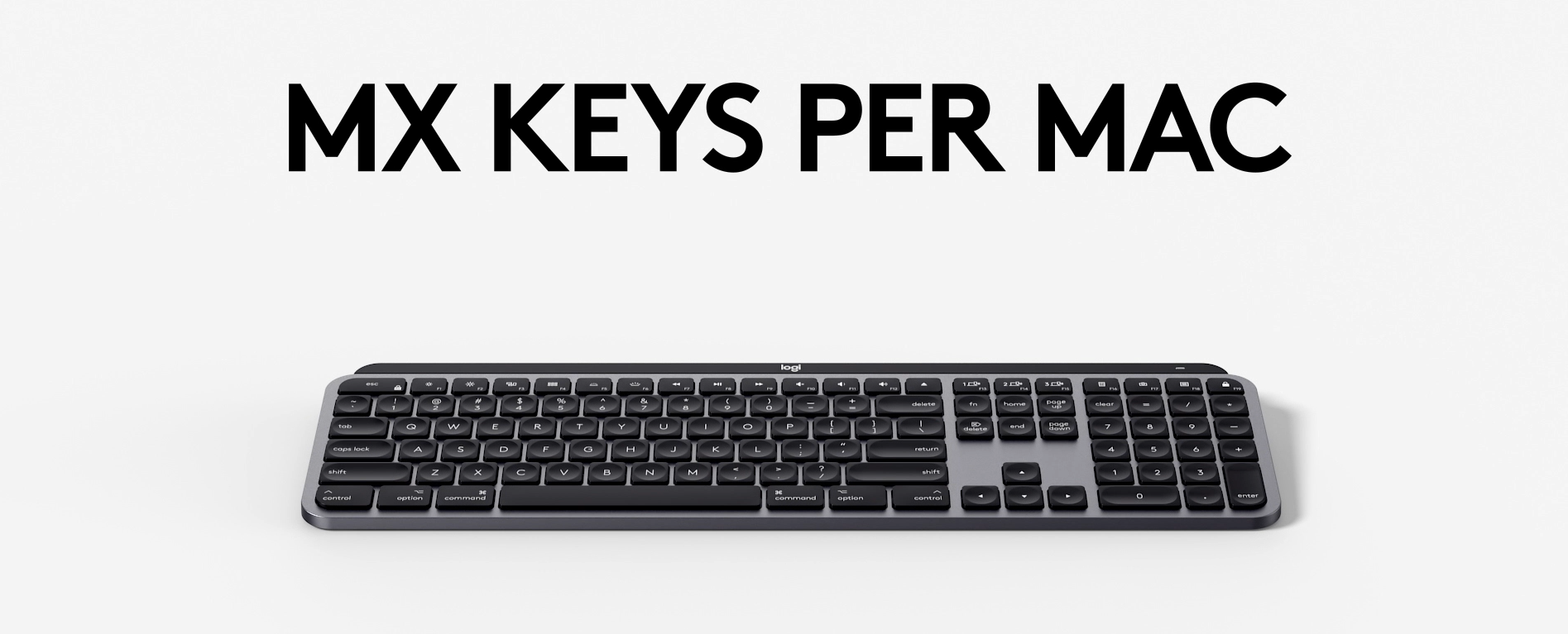 Logitech MX Keys per Mac: la tastiera wireless è in SUPER SCONTO (-41%)