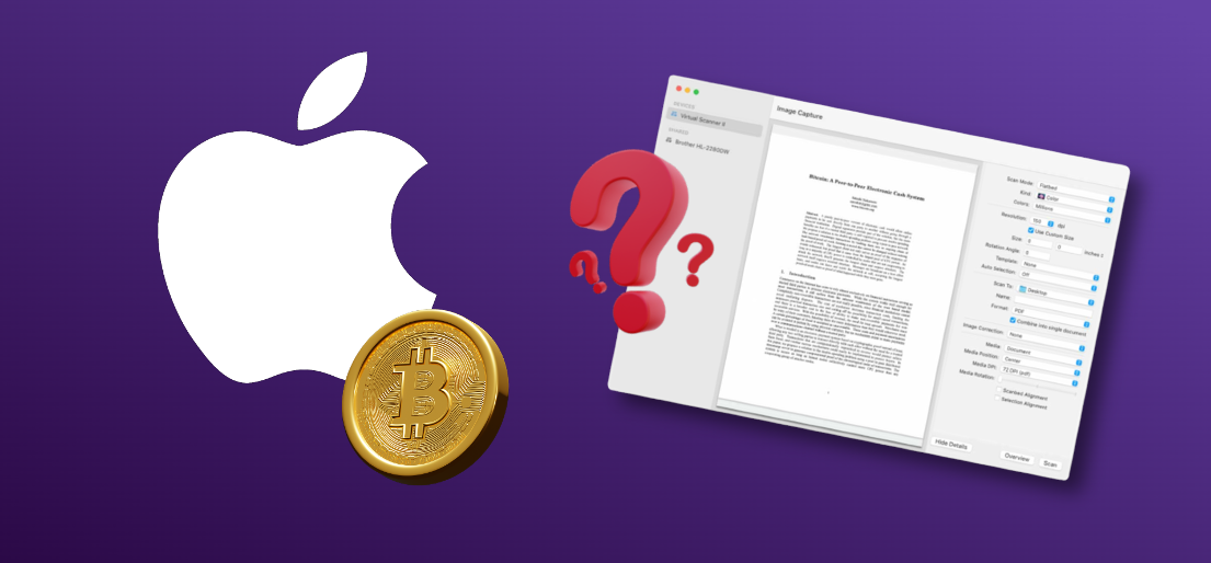 macOS: perché in tutte le più recenti versioni c'è il whitepaper di Bitcon?