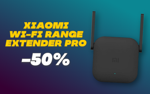 Xiaomi Wi-Fi Range Extender Pro al 50% su Amazon: sta andando a ruba!