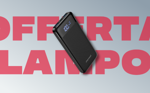 Power Bank 10400mAh con display: OFFERTA LAMPO Amazon