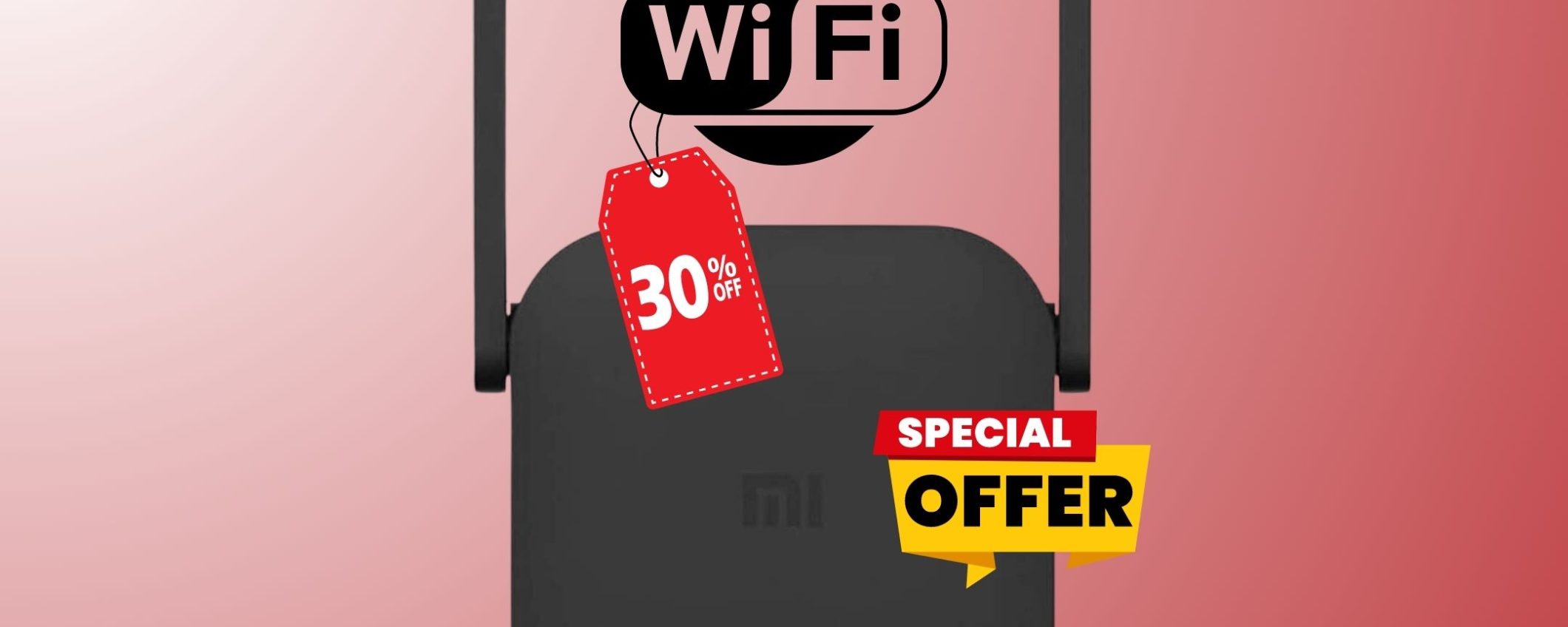 Wi-Fi A BOMBA con Xiaomi Extender a soli 13€: scoprilo su Amazon