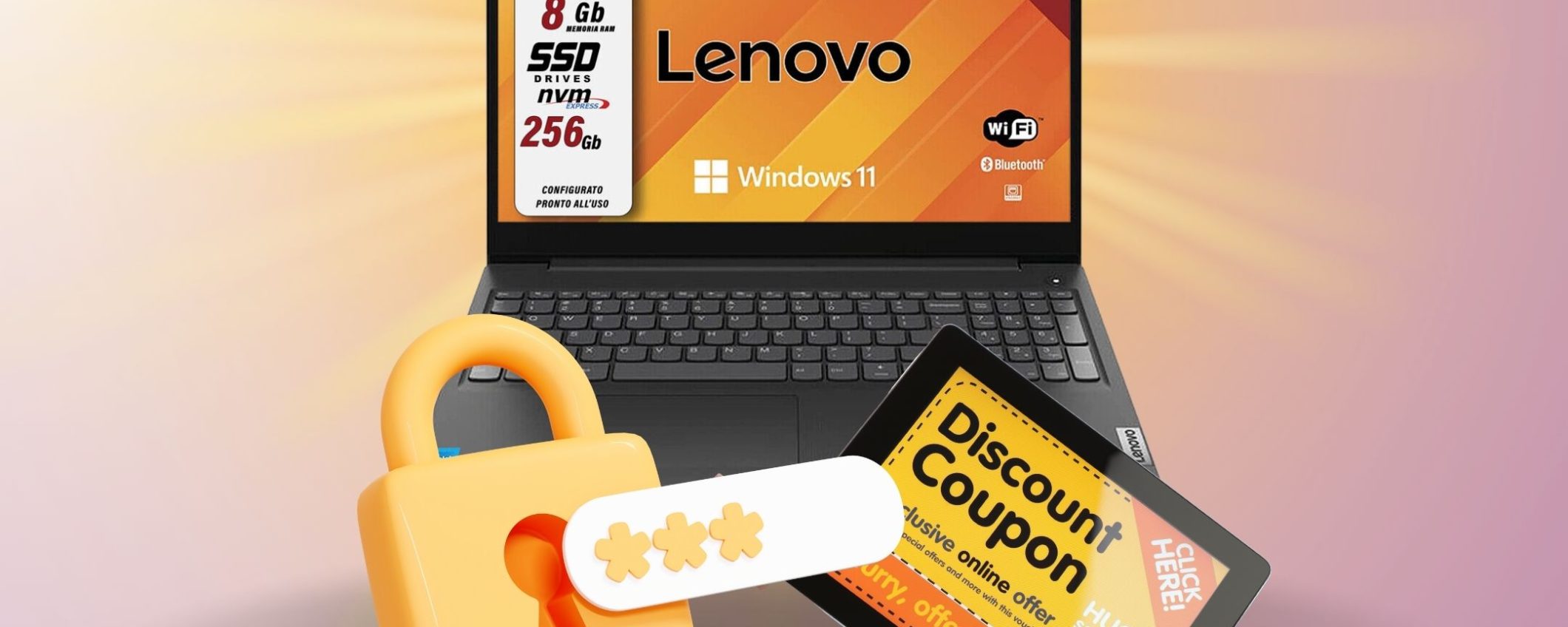 Ecco il CODICE SEGRETO per uno sconto TOP su Lenovo Intel N4500