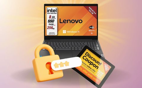 Ecco il CODICE SEGRETO per uno sconto TOP su Lenovo Intel N4500