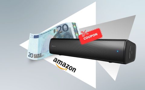 Un suono PAZZESCO con Soundbar a soli 39€ su Amazon