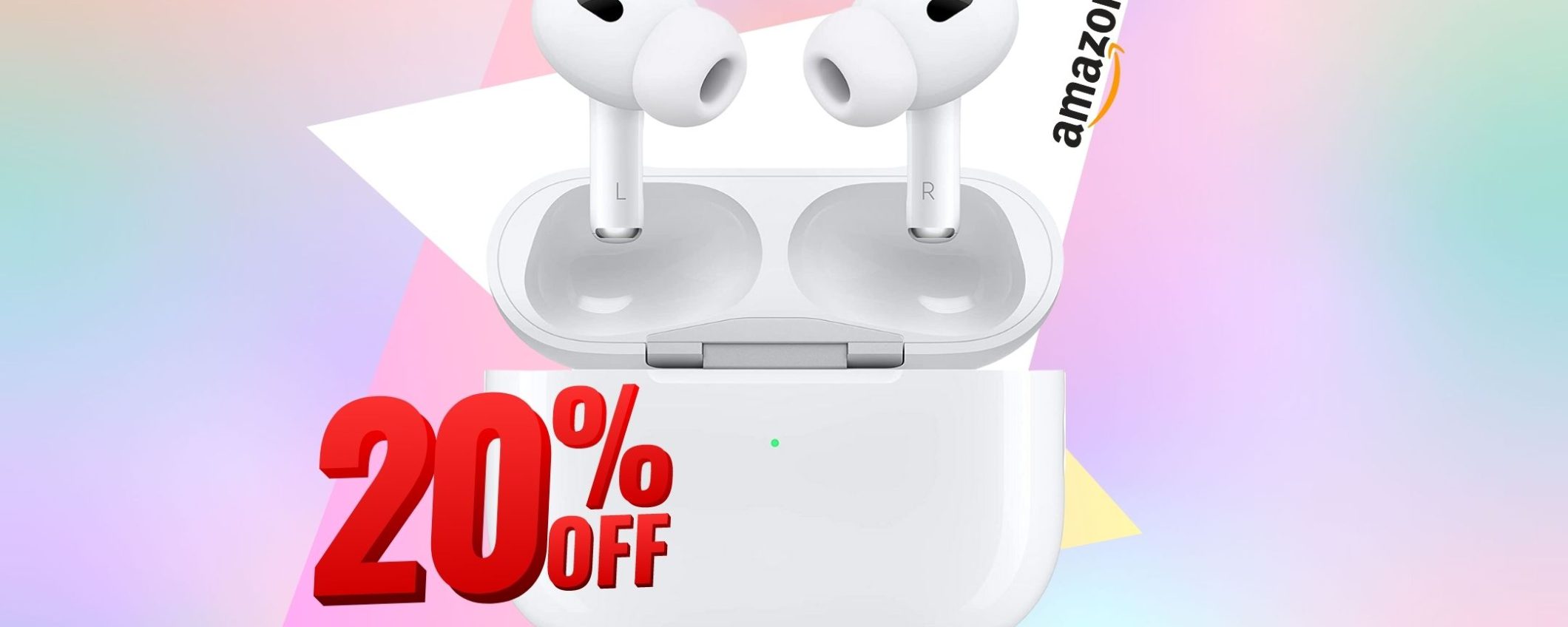 OFFERTA LIMITATA: AirPods Pro a soli 247€ con il risparmio del 17%