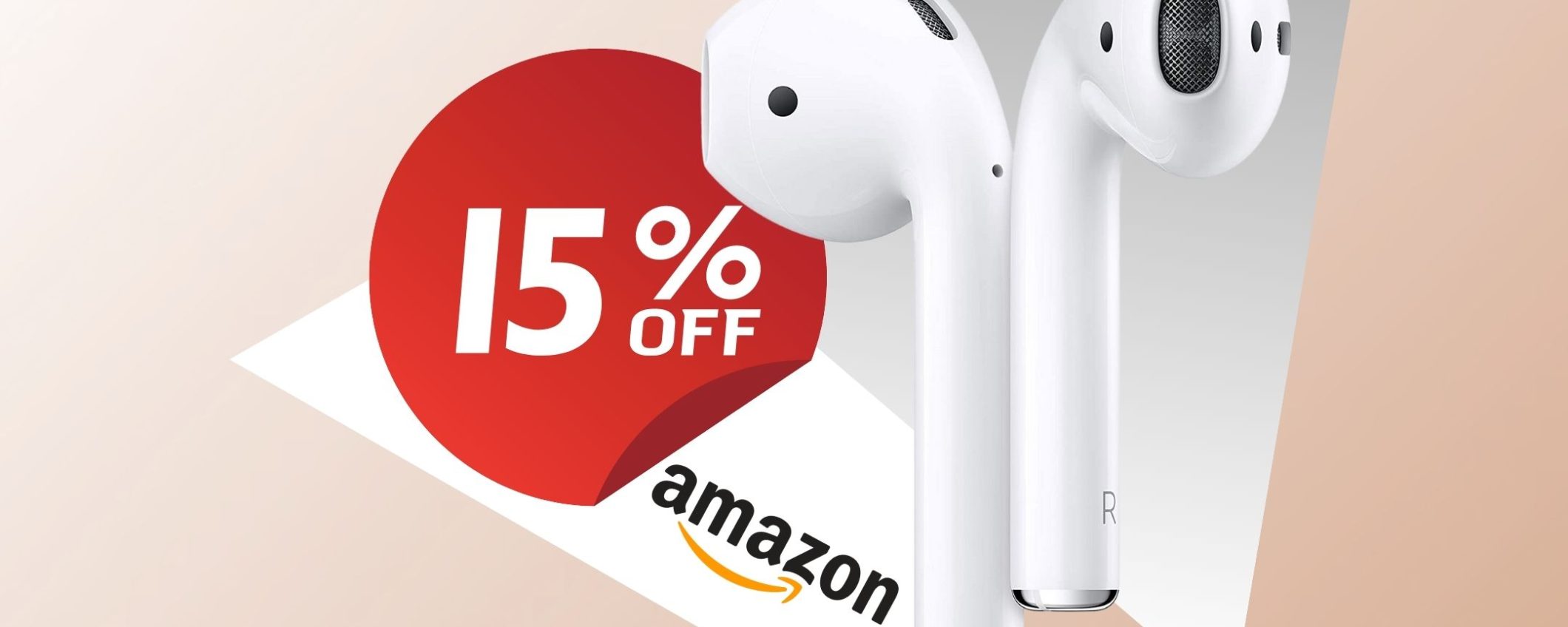 CROLLA il prezzo: AirPods a soli 133€ su Amazon, corri subito!