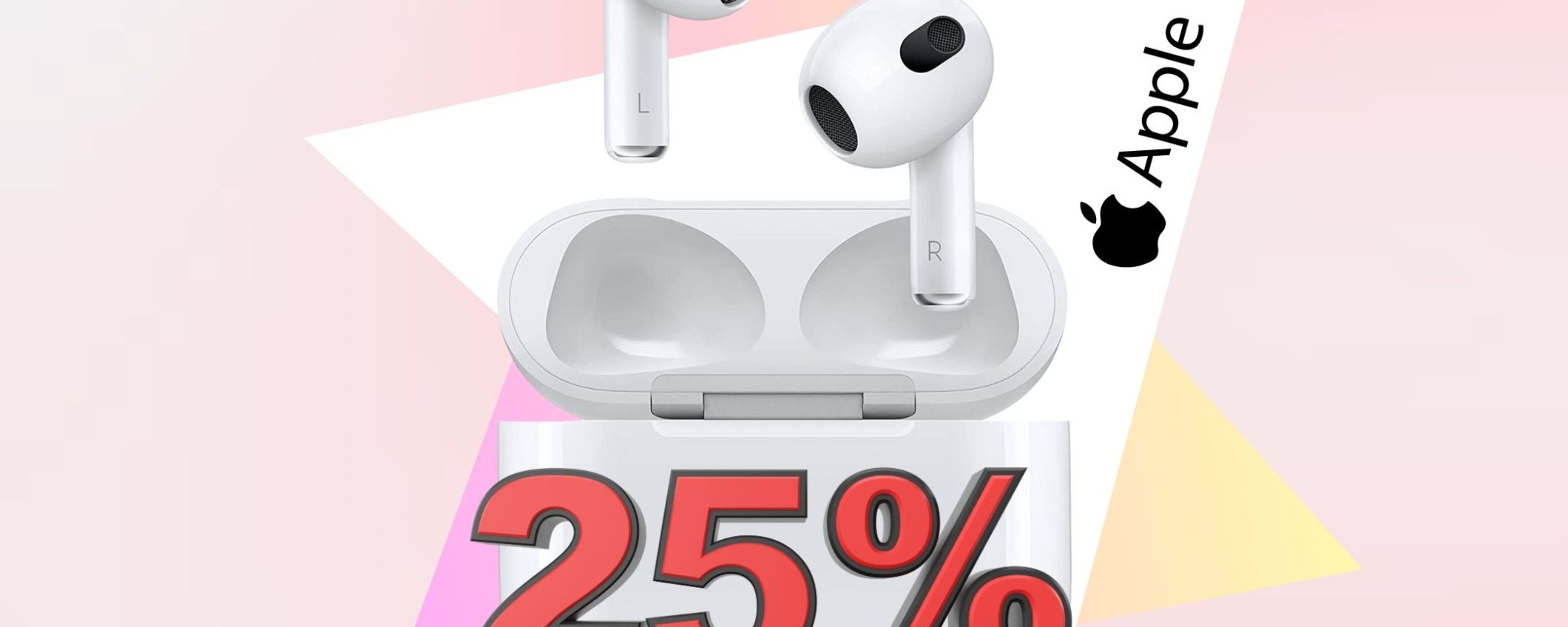 MINIMO STORICO per AirPods su Amazon al 24% in meno: SOLO OGGI