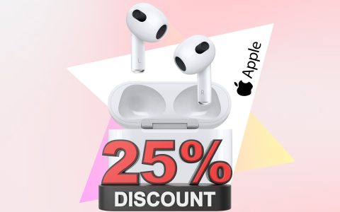 MINIMO STORICO per AirPods su Amazon al 24% in meno: SOLO OGGI