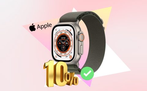 RIBASSO STORICO di 100€ per Apple Watch Ultra: OCCASIONE AMAZON