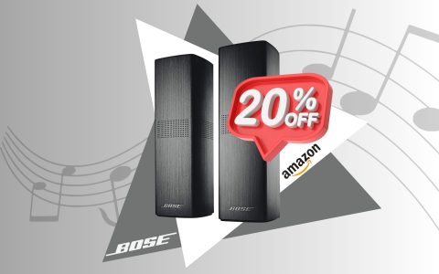 BOMBA: 130€ di sconto IMMEDIATO per Bose Altoparlanti Surround