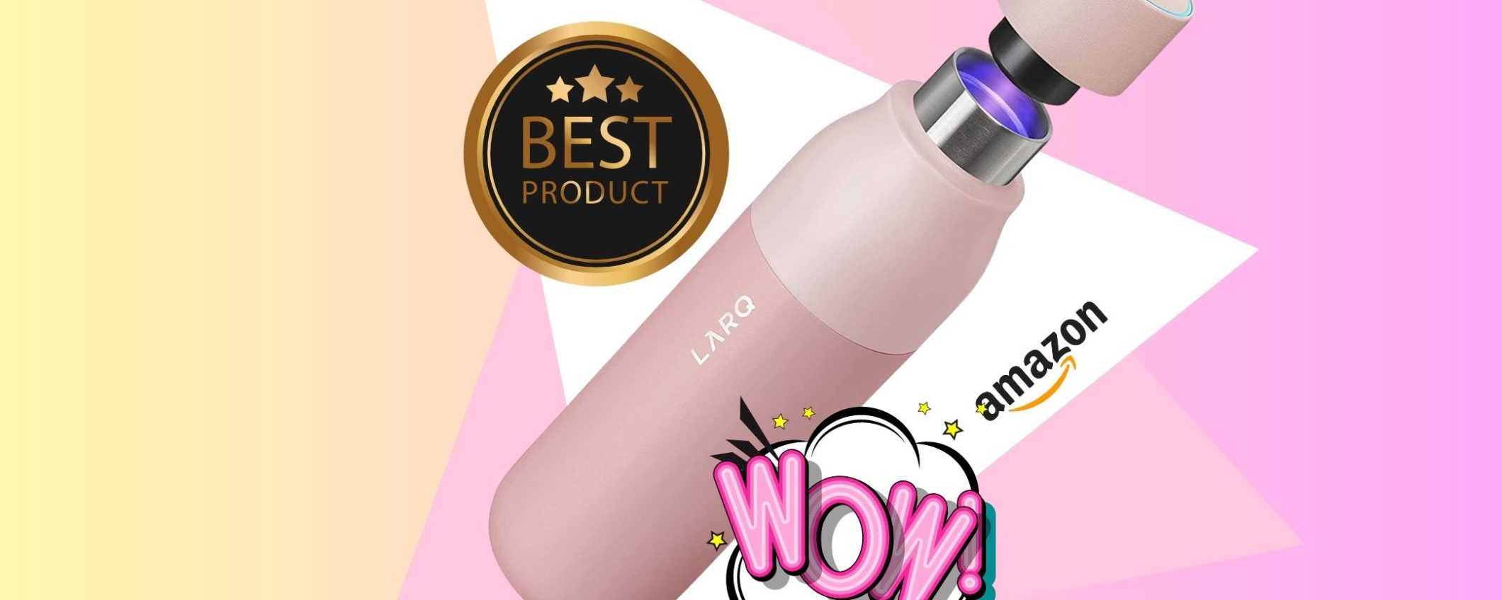 La Bottiglia d'Acqua Rivoluzionaria che si Pulisce da Sola: LARQ Bottle in Offerta su Amazon a soli 109€