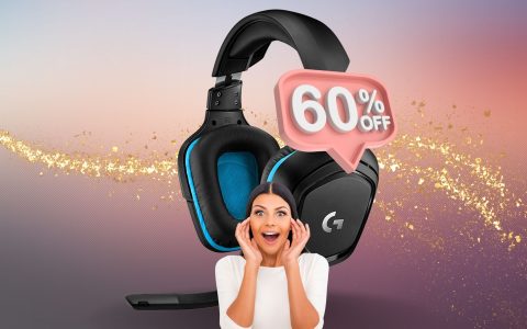 PROMO ECCEZIONALE: 58% in meno per CUFFIE GAMING Logitech