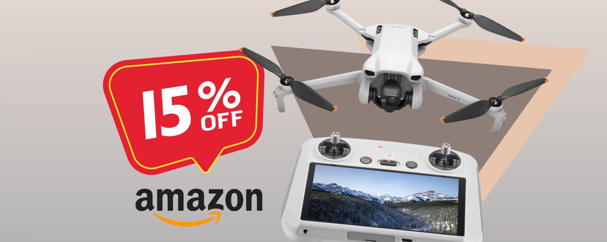 RISPARMIA 125€ per il Mini Drone 4K su Amazon (-16%)