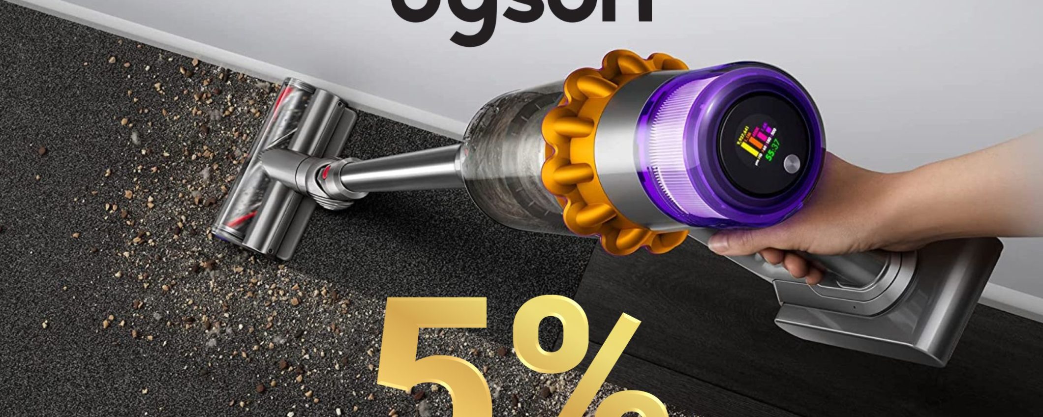 Dyson V15 Detect: il futuro della pulizia OGGI IN SCONTO su Amazon