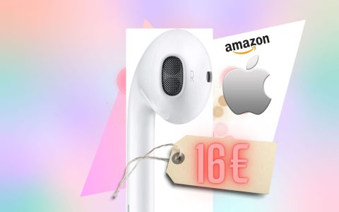 INCREDIBILE: solo 16€ per EarPods Apple originali su Amazon!